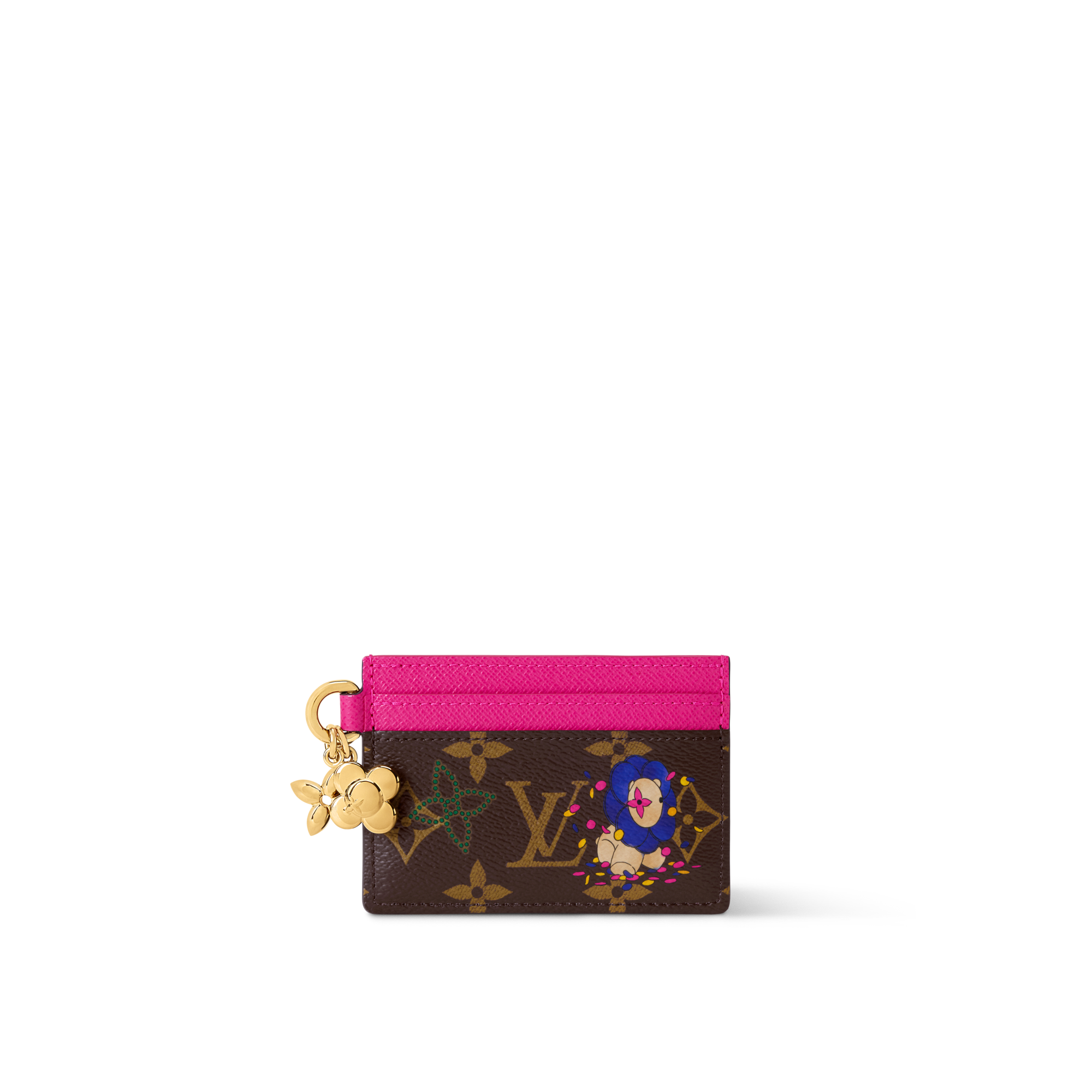 カードケース ポルト カルト・LV チャーム モノグラム｜ルイ・ヴィトン